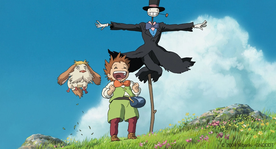 영화 ‘하울의 움직이는 성’ 스틸컷. ㈜이수C＆E 제공