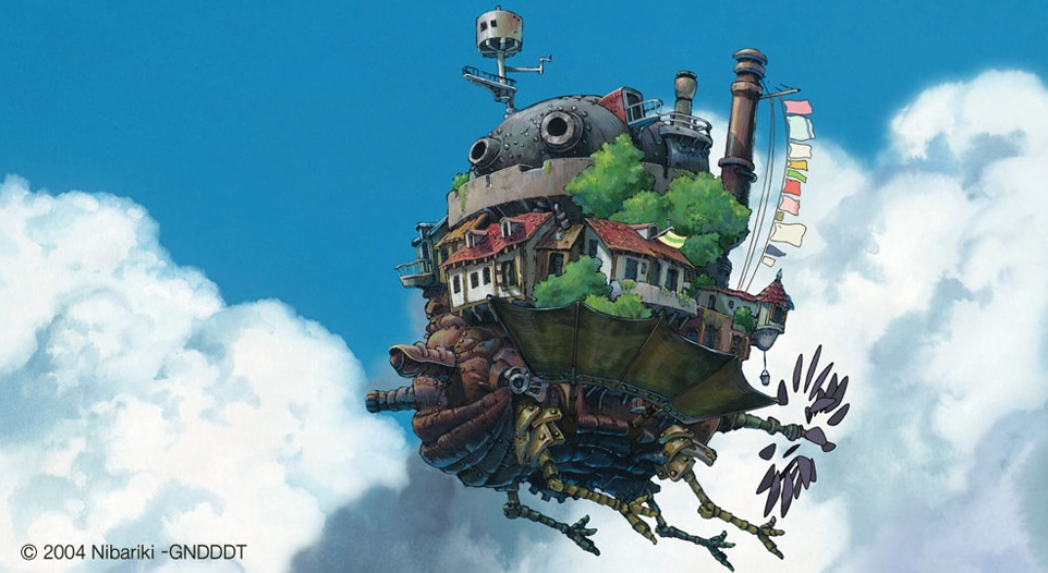 영화 ‘하울의 움직이는 성’ 스틸컷. ㈜이수C＆E 제공