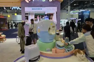 눈에 띄네! 소확행 기술… 수세식 펫 화장실, 5초 만에 탄산수