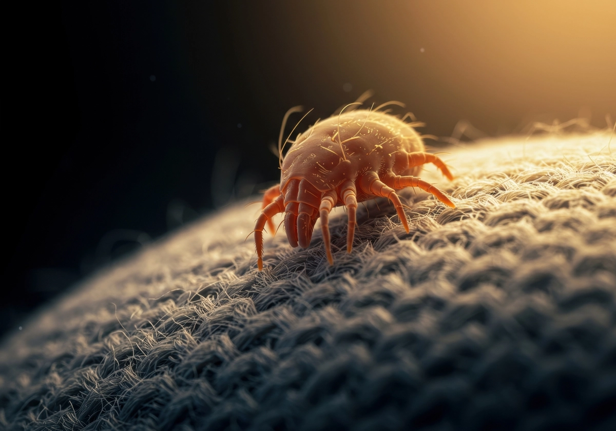 집먼지진드기 이미지. 아이클릭아트