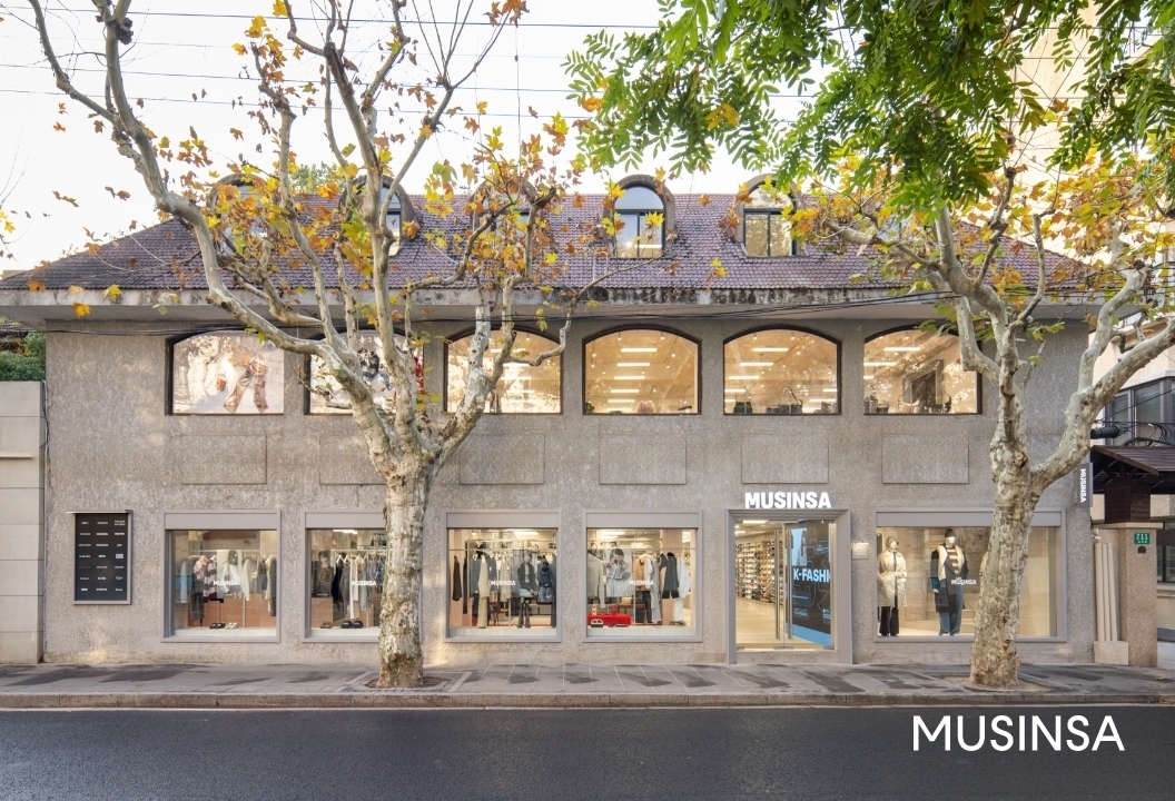 무신사 스토어 상하이 안푸루 전경. 무신사 제공