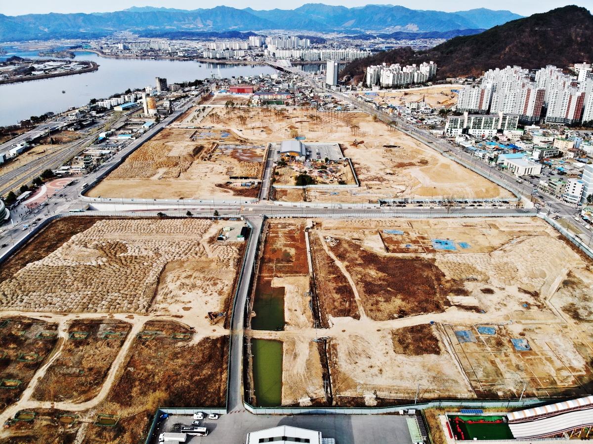 강원 춘천 옛 캠프페이지 전경. 서울신문 DB