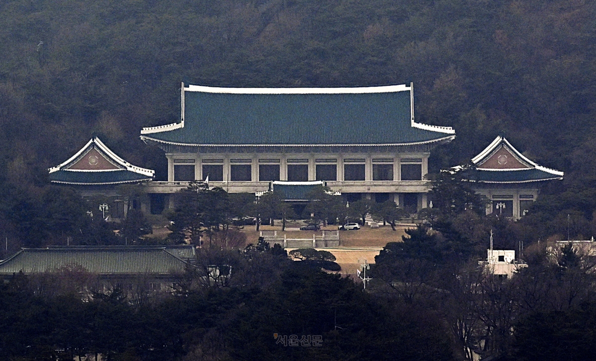 대통령 집무실 청와대 복귀를 하루 앞둔 28일 서울 종로구 청와대 모습. 2025.12.28 도준석 전문기자