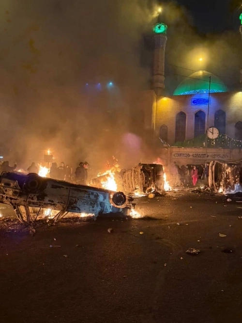 이란 반정부 시위 격화… “최소 192명 사망”