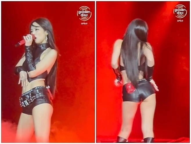 골든디스크 영상 캡처