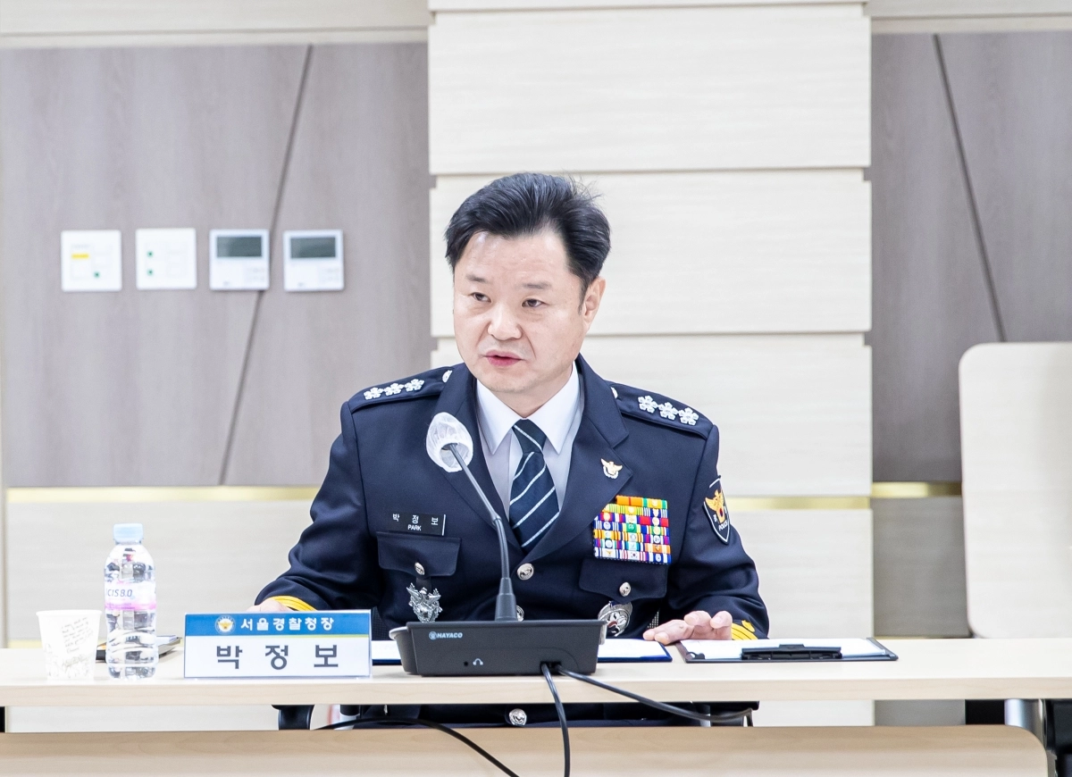 박정보 서울경찰청장. 2025.12.29. 서울경찰청