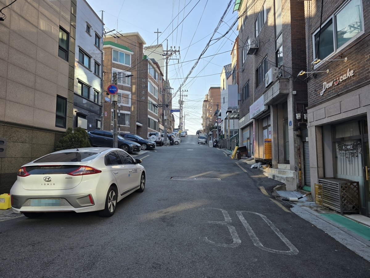 서울 관악구 남부순환로 172길 일대 도로열선 설치 구간