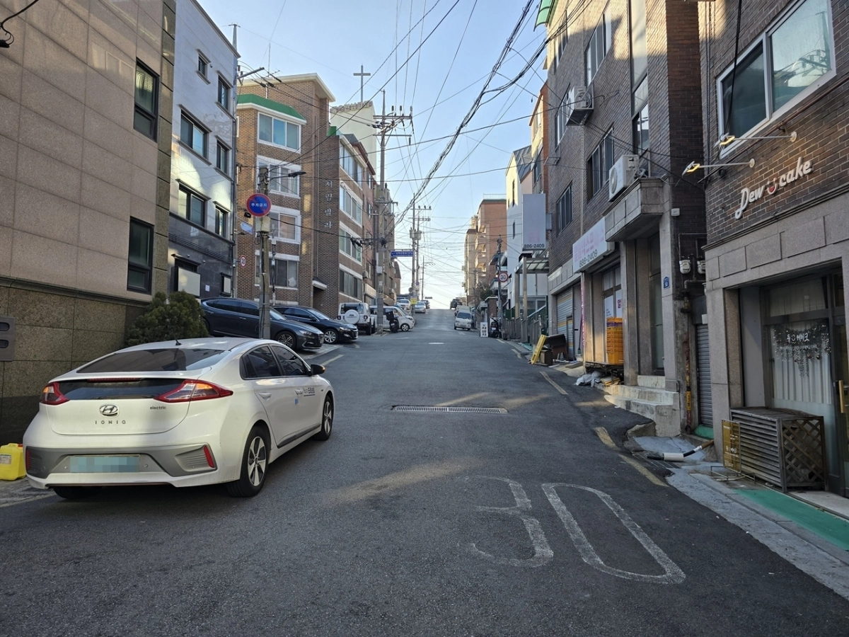 서울 관악구 남부순환로 172길 일대 도로열선 설치 구간