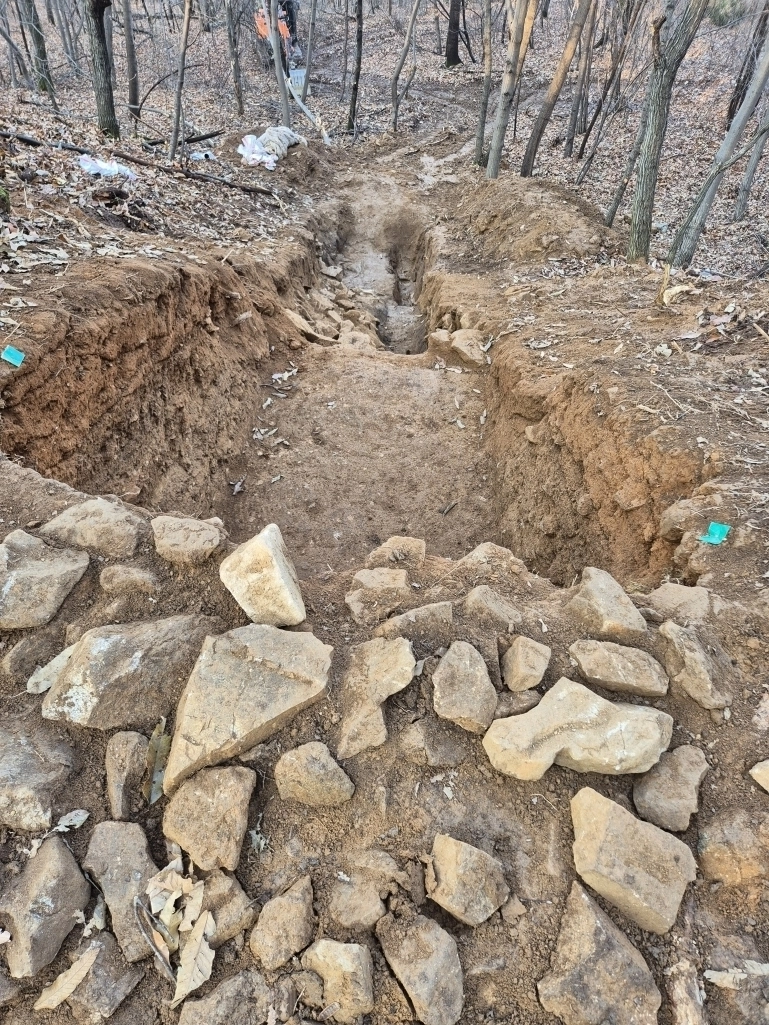 충남 아산 승계산성의 북성벽. 시 제공