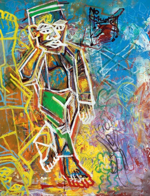 최우수상 정장우의 ‘흔들림 속에 꼿꼿함’ 아르뷔르미술상 제공