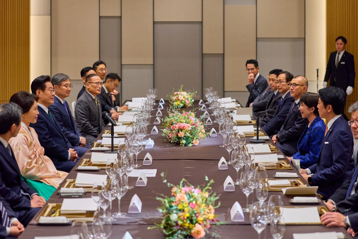 한일 정상 만찬