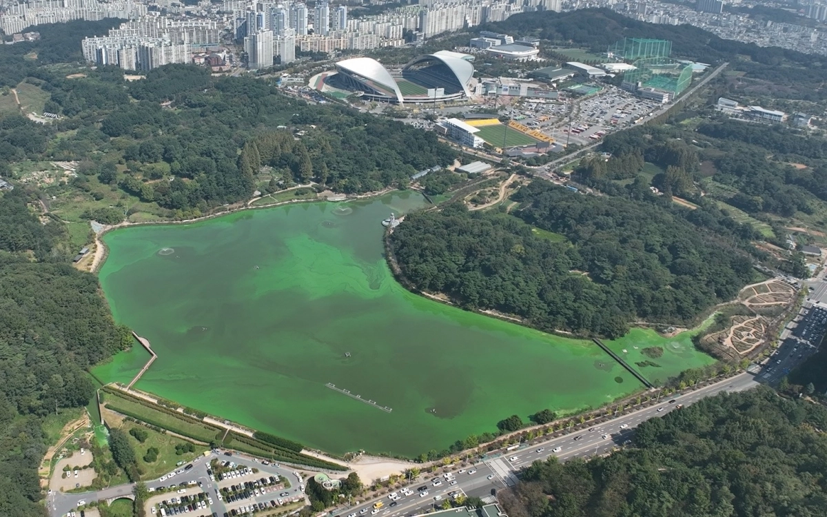 광주 최대 도심공원인 중앙공원. 광주시 제공