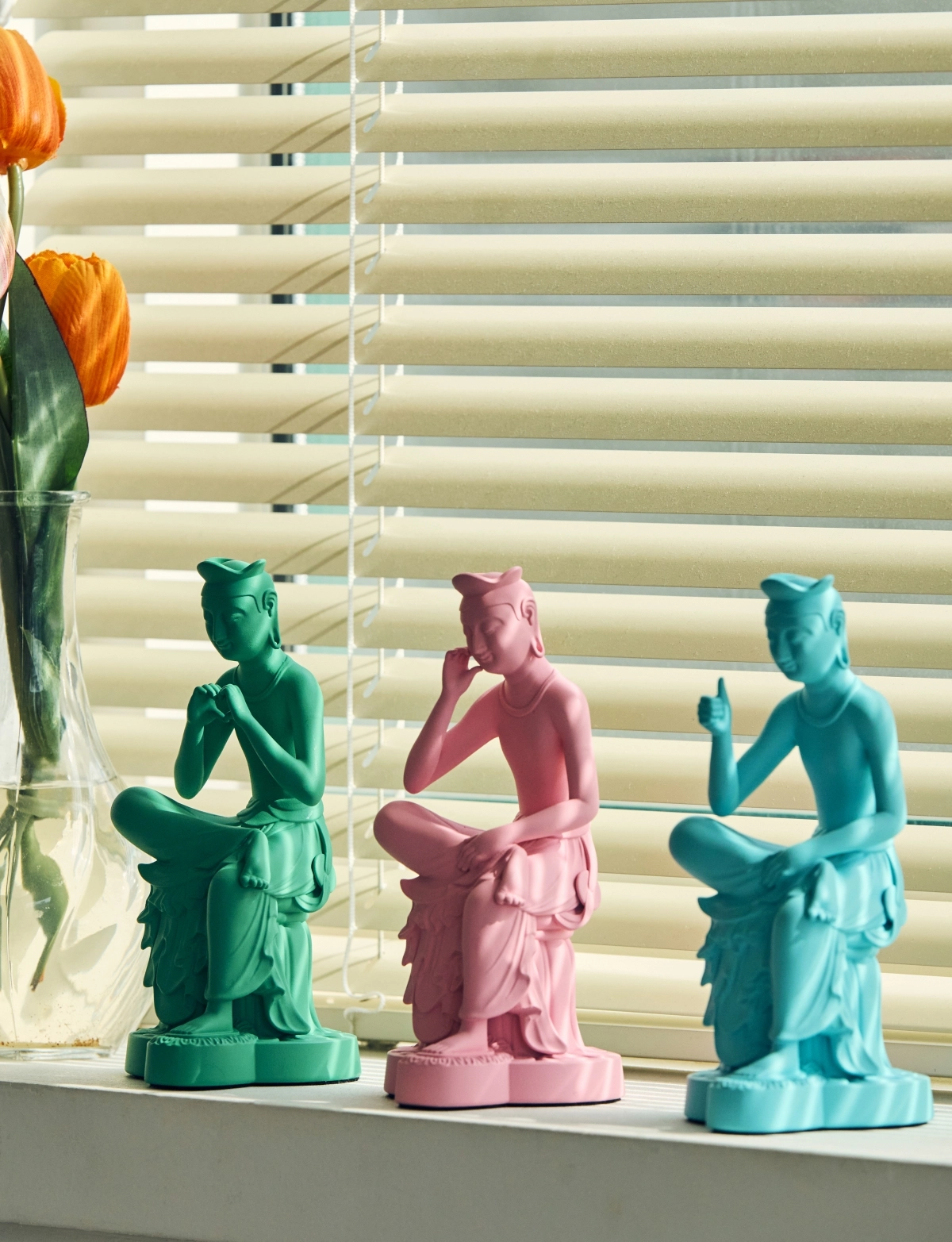 국립중앙박물관 용산 이전 20주년 기념 한정상품 ‘반가사유상 미니어처 마음시리즈’ . 국립박물관문화재단 제공