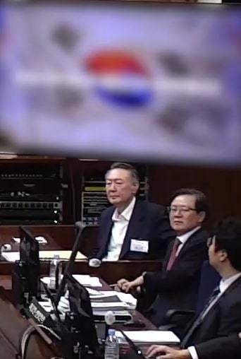 결심공판 자리한 윤석열 전 대통령