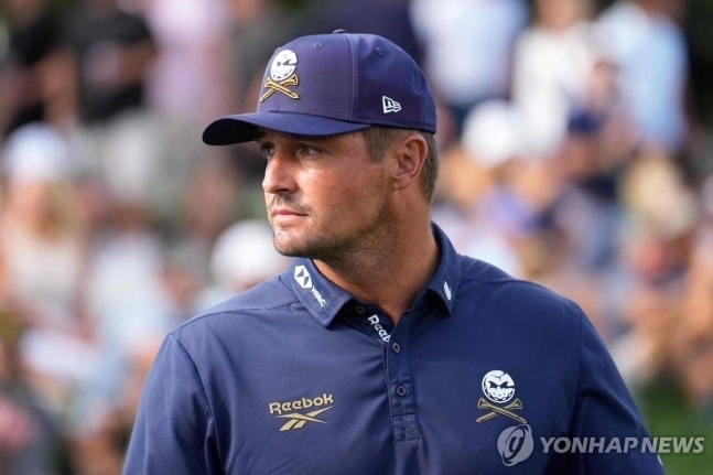 LIV 골프 잔류를 선언한 브라이슨 디섐보.