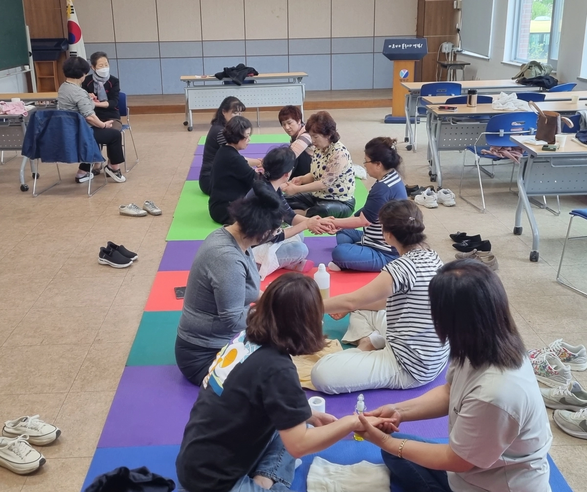 산후도우미 양성 프로그램. 영덕군 제공