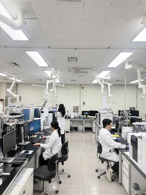 대구 수돗물 수질을 분석하는 모습. 대구시 제공