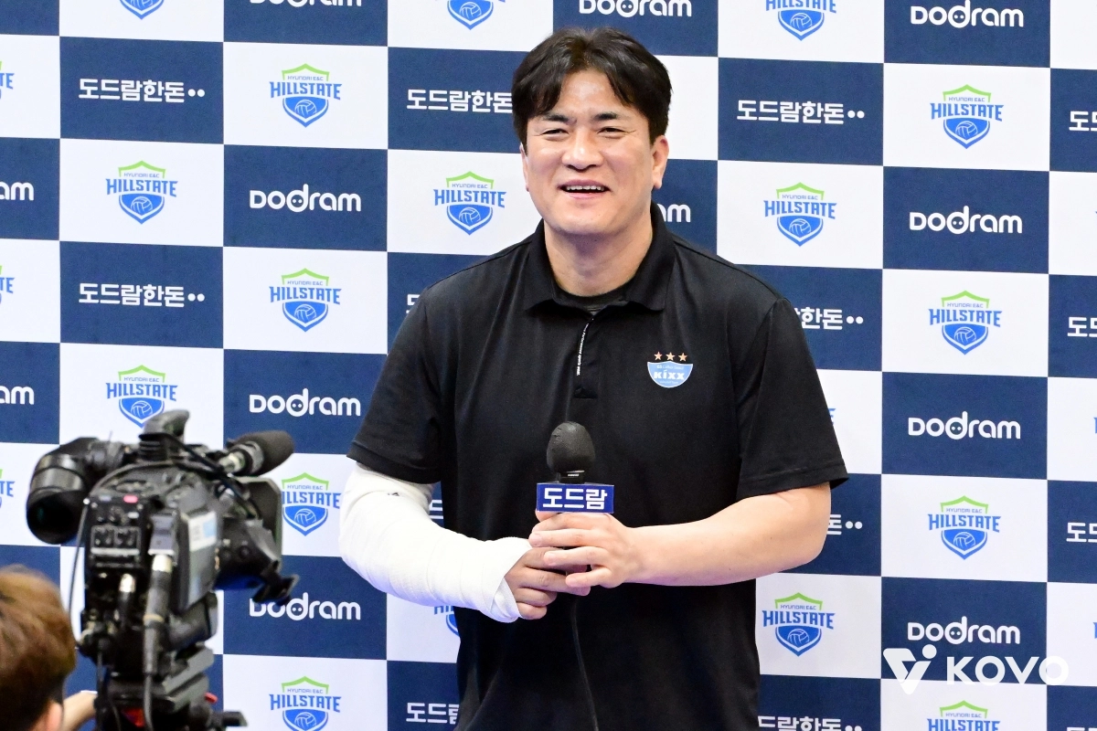 차상현 신임 여자 국가대표팀 감독. 한국배구연맹 제공