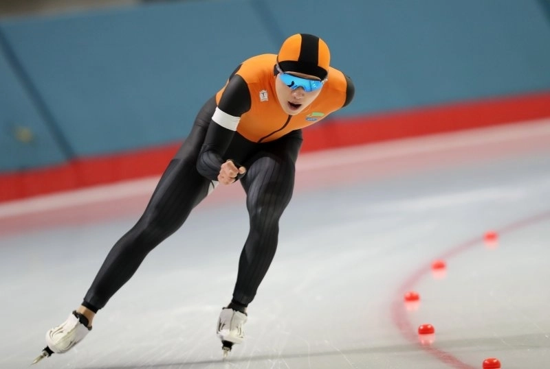 스피드스케이팅 국가대표 정재원. 뉴스1