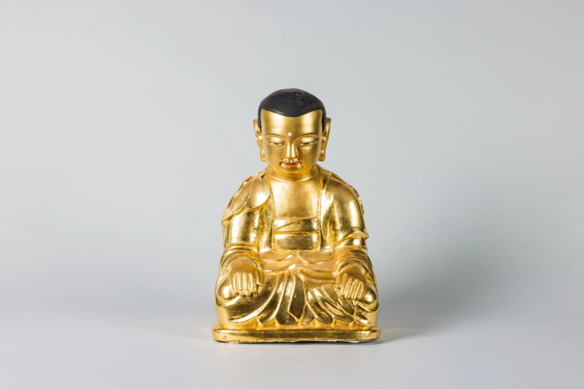 경북 포항 임허사 석조보살좌상. 포항시 제공