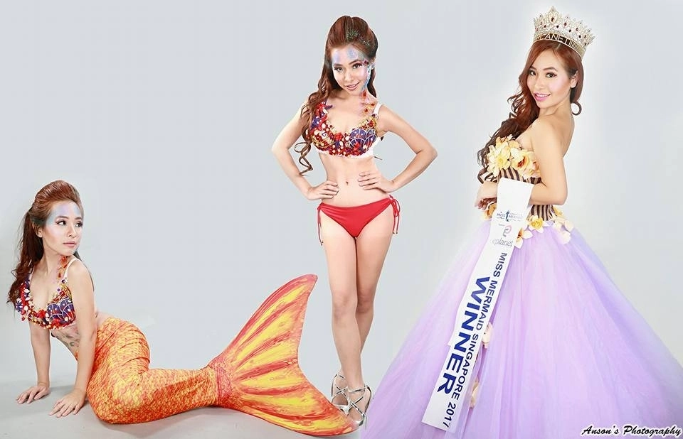 싱가포르 미인대회 우승자 ‘타니아’ 탄 이롱(34).