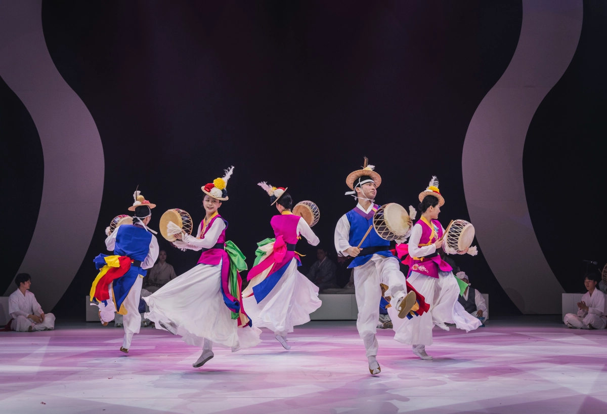 국립국악원이 오는 22일 ‘새해국악연’에서 선보이는 풍장무.  국립국악원 제공