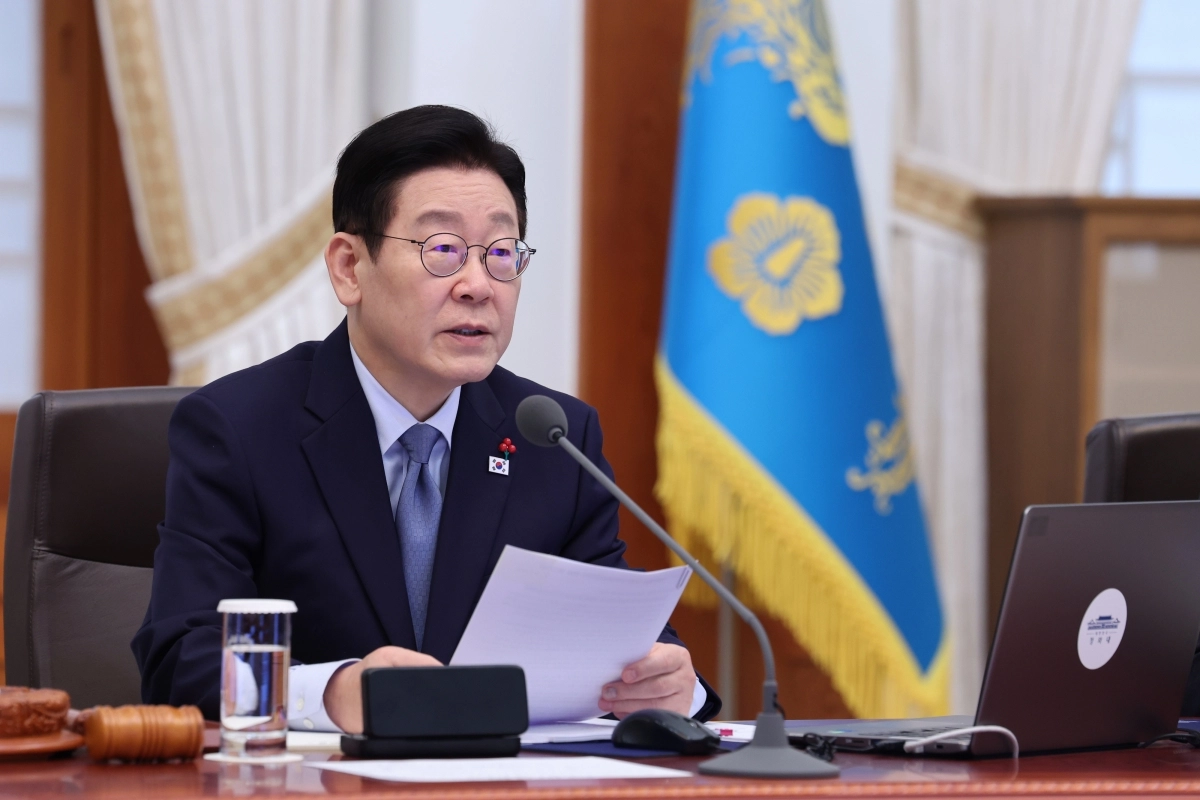 이재명 대통령이 15일 청와대에서 열린 수석보좌관회의에서 발언하고 있다. 2026.1.15 연합뉴스