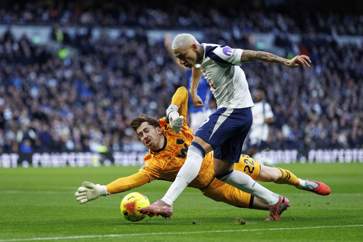 토트넘 홋스퍼의 간판 공격수 히샤를리송. EPA 연합뉴스