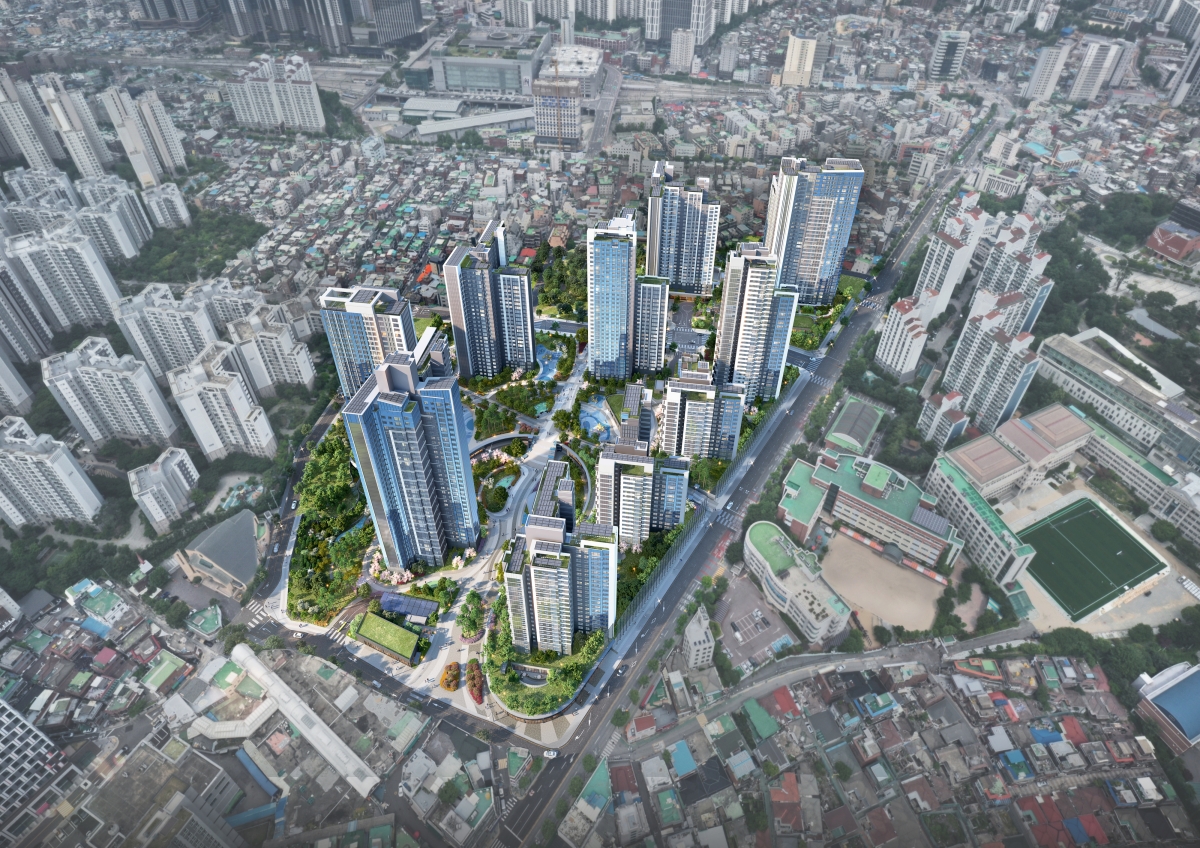 전농8구역 주택 재개발 정비사업 예상 조감도. 서울시 제공