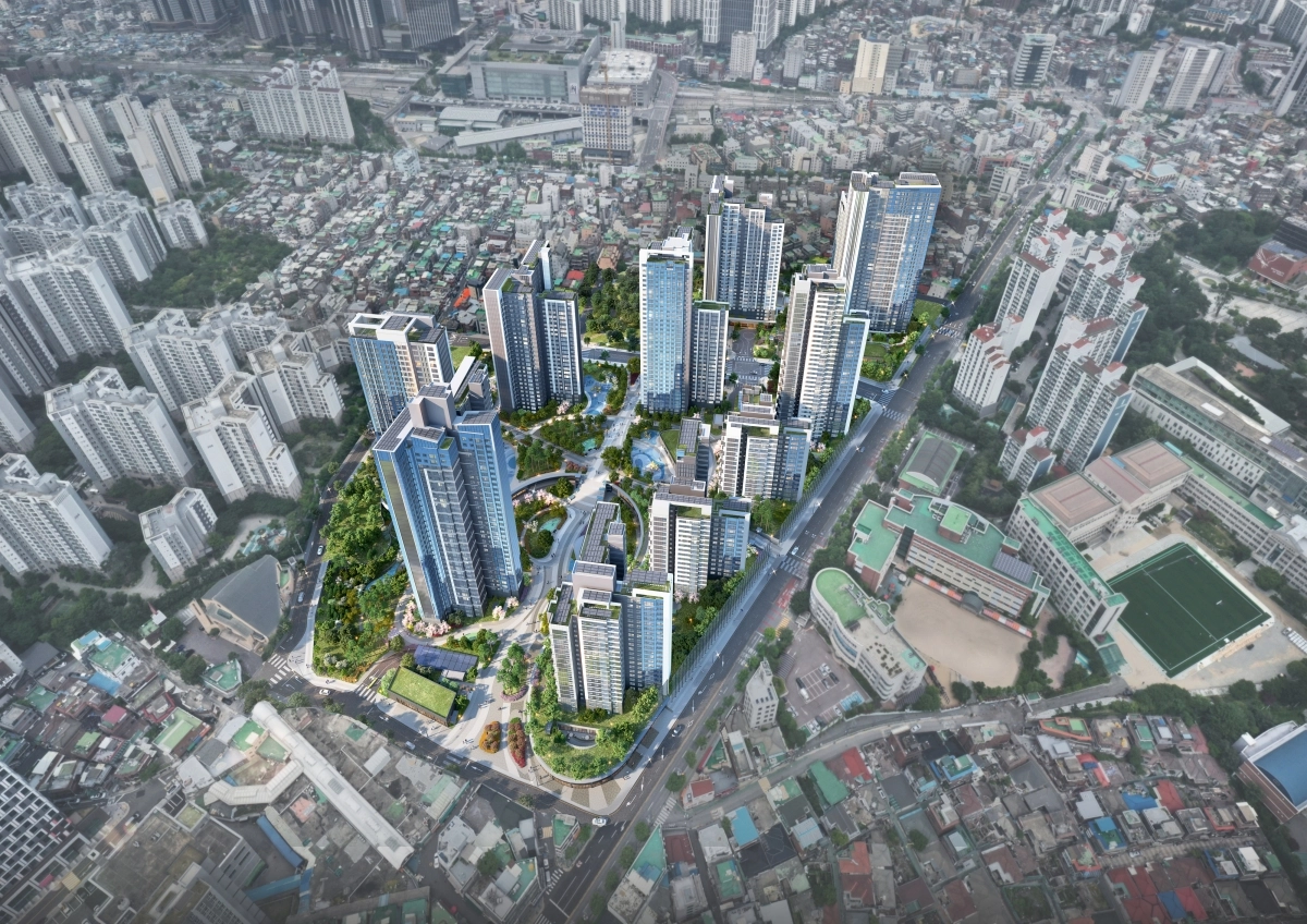 전농8구역 주택 재개발 정비사업 예상 조감도. 서울시 제공