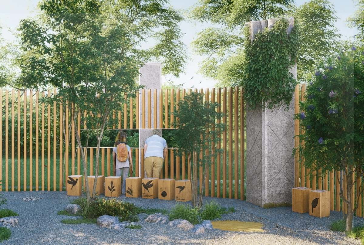 2026 서울국제정원박람회 작가정원 공모전에 뽑힌 한국 신영재, 최지은 작가의 작품 ‘다종적 마주앉기’ 마스터플랜. 서울시 제공