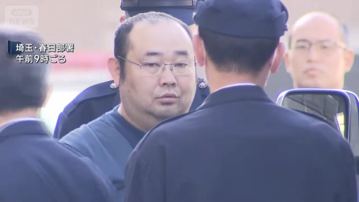 소속 연예인 여성을 성폭행한 혐의로 체포된 전직 연예기획사 대표 야마나카 타쿠마(39). ANN뉴스 유튜브 캡처