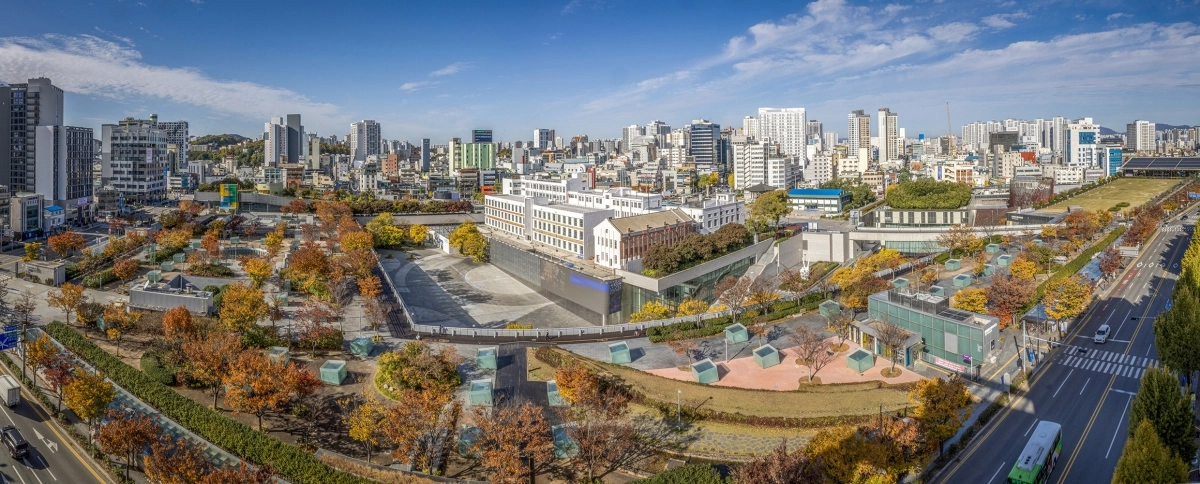 국립아시아문화전당 전경 .