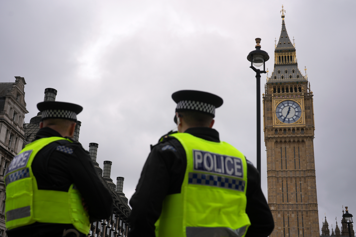 영국 경찰 자료 사진. 기사와 직접적인 관련 없음. AP 뉴시스