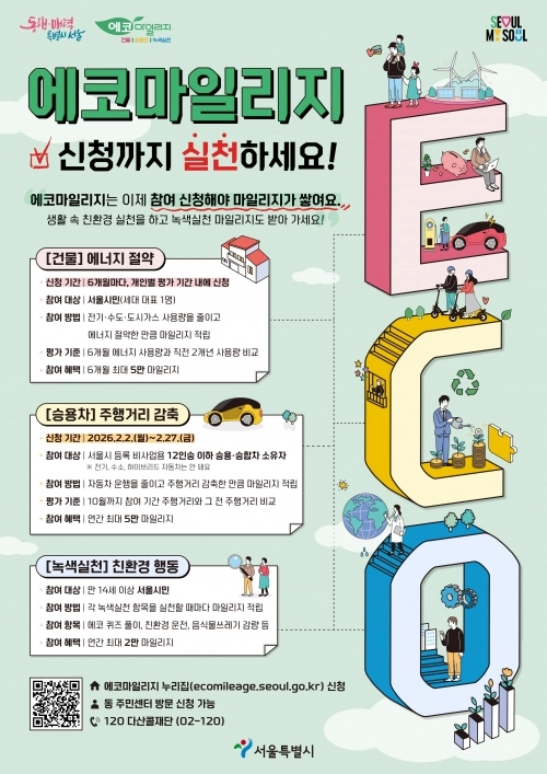 성북구 ‘에코마일리지’ 제도 홍보물. 성북구 제공
