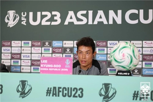 이경수 U-23 축구대표팀 수석코치. 대한축구협회 제공