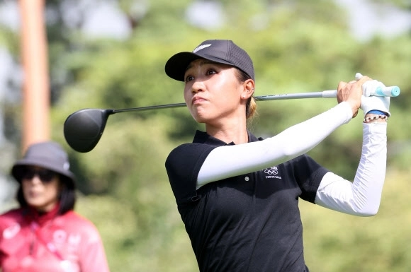 여자 골프 스크린 골프 WTGL에 합류하는 리디아 고.