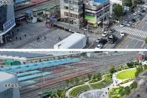 ‘역사 2배 증축’ 광주 송정역, 1천억 들여 광장도 4배로 늘린다