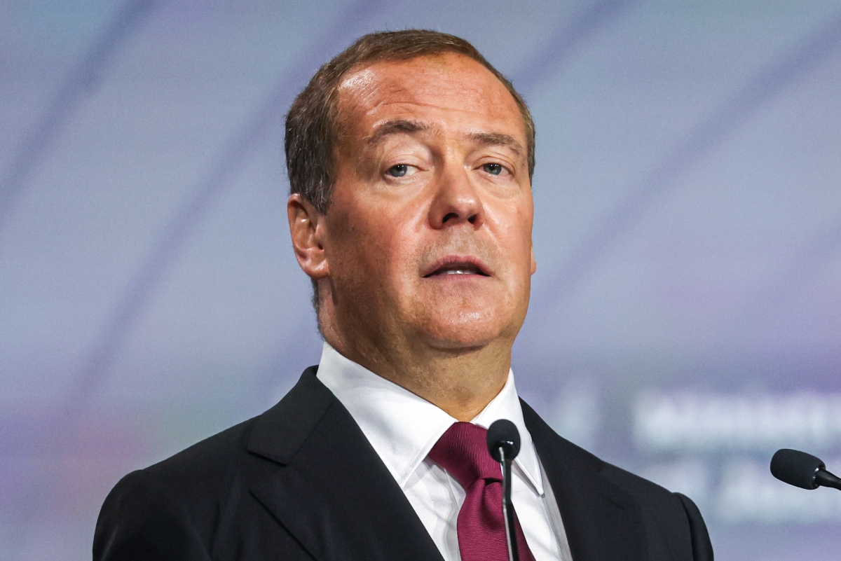 드미트리 메드베데프 러시아 국가안보회의 부의장. 타스 연합뉴스