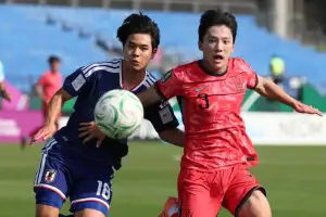 이민성호, 2살 어린 일본에 0-1 패…U-23 아시안컵 결승 진출 실패