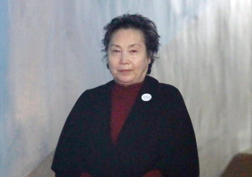 장영자씨가 사기 혐의로 네 번째 구속됐을 당시 서울 서초구 서울중앙지법에서 열린 공판에 출석하고 있다. 2019.1.8 뉴스1