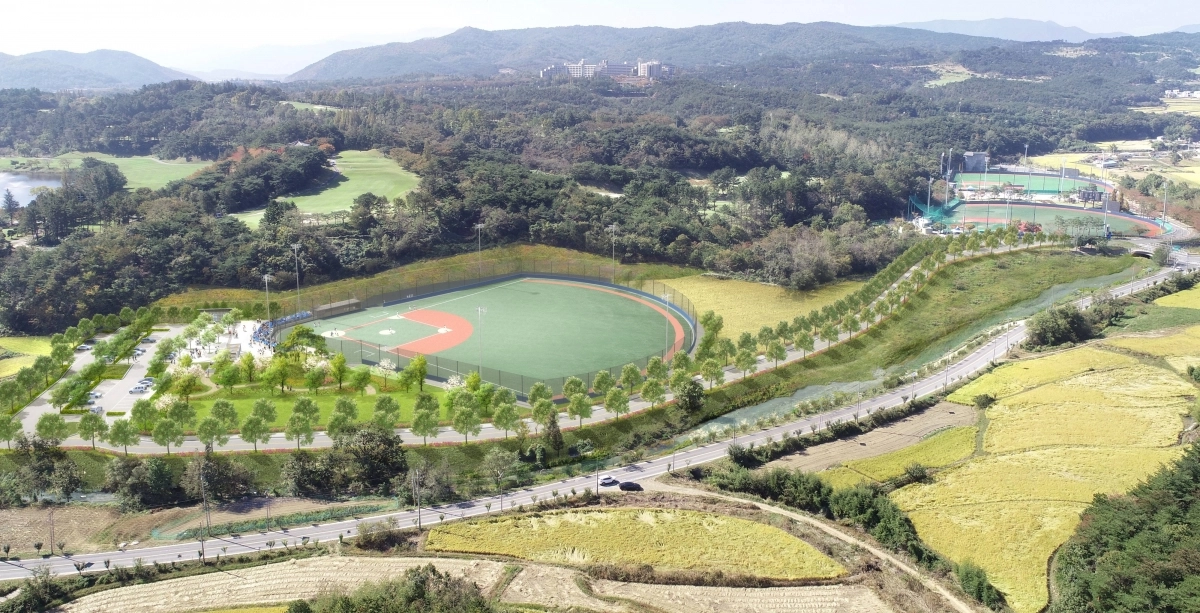 경북 경주 베이스볼파크 3구장 조감도