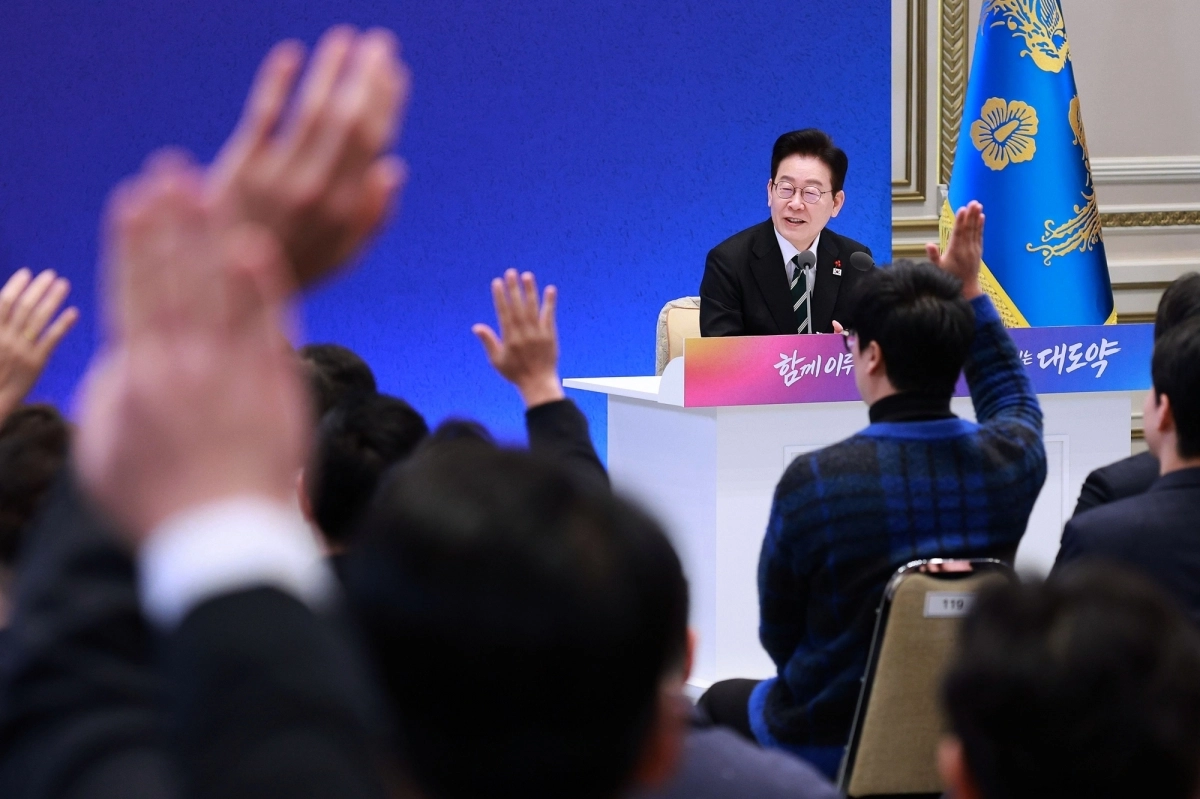 이재명 대통령, 신년 기자회견