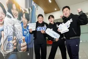 카스, 충북 진천 국가대표선수촌 ‘카스 0.0 응원 부스’ 운영[포토]