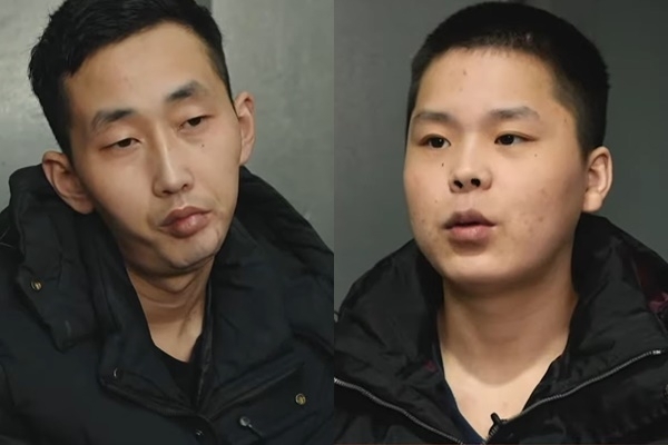 우크라이나군에 생포된 북한군 포로 2명. MBC ‘PD수첩’ 방송화면 캡처