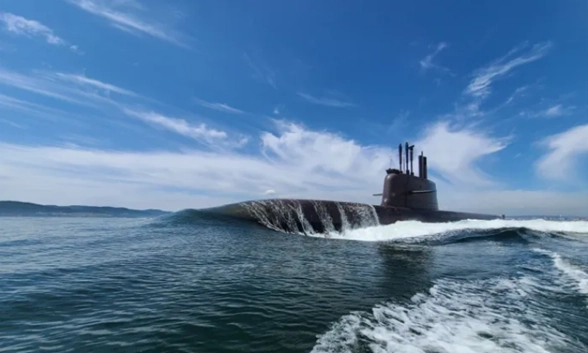 한화오션이 건조한 잠수함. 한화오션 제공