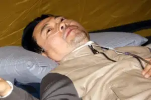 [포토] ‘단식 7일째’ 산소 발생기 착용한 장동혁