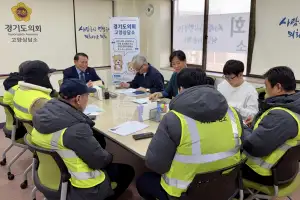 명재성 경기도의원, 고양특례시 자유로 숨은 영웅들의 안전 지켜야… “자유로 낙하물 현장 노동자 처우개선 시급