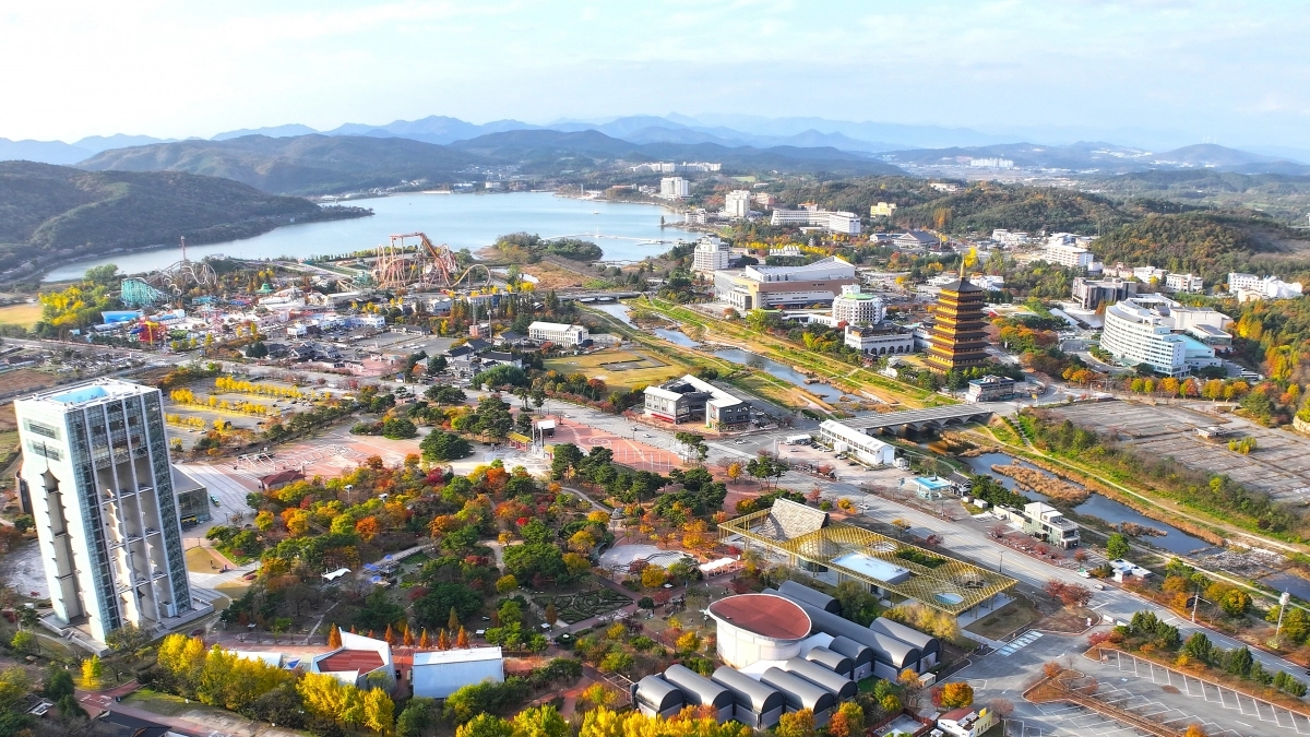 경북 경주시 보문관광단지 전경. 경북문화관광공사 제공