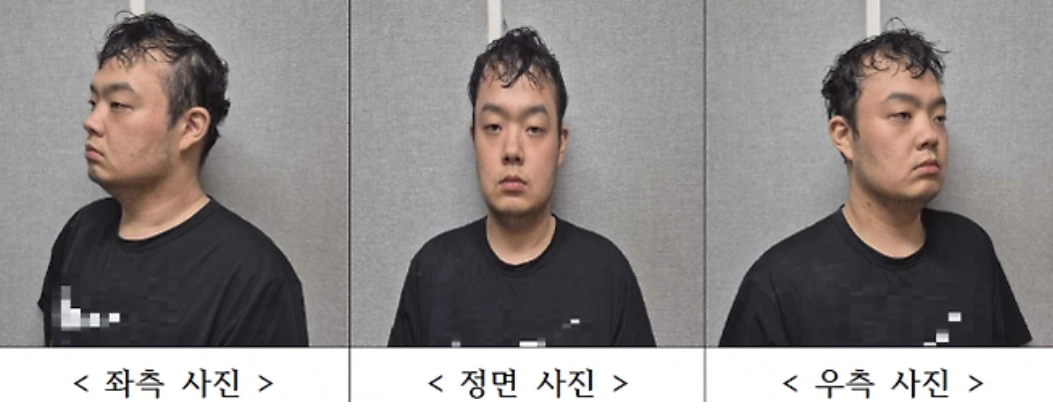 대전 교세 살인 피의자 장재원. 대전경찰청